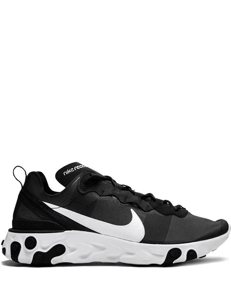 nike react element 55 weiß schwarz|nike react element 55 sneakers.